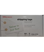 Brand Shipping Tags, Size #5, Pack Of 500 - $658.60 MXN