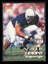 Vintage 1996 Classic Visions Autograph Football Card Jeff Hartings Lions - B - £11.82 GBP