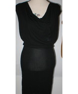 New Womens DSquared2 Italy Dress L Viscose Black D2 NWT Designer LBD Cow... - £1,780.55 GBP