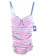 Cayo De Agua Womens Bikini Multicolour Stripe Size 14 Cup Swim Bathing S... - £19.53 GBP