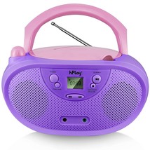 Gummy Gc04 Portable Cd Player Boombox With Digital Tunning Am Fm Stereo ... - $71.99