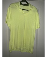 Nike Dri-FIT Vapor Golf Polo Shirt Light Lemon Twist DA2974-736 Men&#39;s Si... - $70.34 CAD