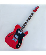 Red 6 Strings Electric Guitar,F Hole Mahogany Body Roasted Neck 698 - $199.00