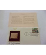 Postal Commemorative Society  World of Dinosaurs 1997 22kt Gold Replica ... - $239.20 MXN