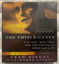 The Prince Of The City By Fred Siegel 2007 Unabridged CD Rudy Giuliani Sealed - £14.52 GBP