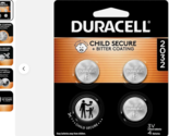 3 pack Duracell CR2032 3V Lithium Battery Child Safety Features, 4ct ea ... - $19.77