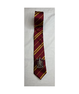 Harry Potter Necktie 59” Long Tie Red Gold Hogwarts Wizarding World Unique - $4.03