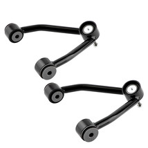 Front Upper Control Arms 2-4 Lift Black For 1988-1998 Chevrolet GMC K1500 4WD - £75.05 GBP