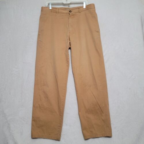 Vtg LACOSTE Men's Chino Pants Sz 34/30 Tan Casual - $28.87