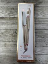 Used~Conair Infiniti Pro Frizz Free 1 in. Flat Iron Titanium Ceramic Ros... - €12,80 EUR
