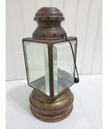 GEO CARPENTER Oil Lamp Brass Nautical Ship Chandler Lantern Boat Light C... - $193.01