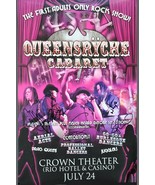 QUEENSRYCHE CABERET TOUR poster - Tate, DeGarmo, Wilton, Jackson +++ 11&quot;... - $532.03 CAD