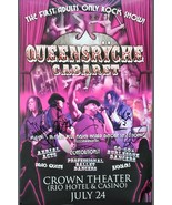 QUEENSRYCHE CABERET TOUR poster - Tate, DeGarmo, Wilton, Jackson +++ 11&quot;... - £306.11 GBP