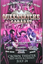Queensryche Caberet Tour Poster - Tate, De Garmo, Wilton, Jackson +++ 11&quot;x 17&quot; - £305.89 GBP