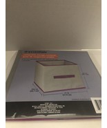 NEW Essentials Collapsible Storage Container/Bin/Box w. Handle 10&quot;x11&quot; S... - €9,24 EUR
