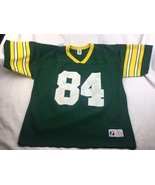 Vtg Sterling Sharpe #84 Green Bay Packers Logo 7 Jersey Mens size XL 50-52 - $29.68