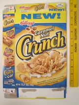 Empty Cereal Box Kellogg&#39;s 2006 NEW! CARAMEL NUT CRUNCH [Z3e6] - £28.20 GBP