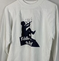 Vintage Fiddler on the Roof Sweatshirt Broadway School Play Large USA 80s 90s - £23.48 GBP