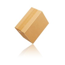 100 Pieces 6x4x4 Cardboard Boxes Mailing Moving Packing Shipping Box Yellow - £48.60 GBP