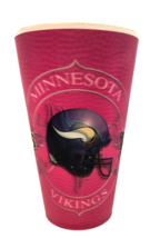 2 New Without Tags Minnesota Vikings 16 oz Stadium Cups Multicolor Holog... - $24.70