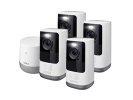 Lorex 2K QHD 4 Camera Wire-Free Security System with Person Detection TH32A4U - £231.77 GBP