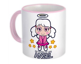 Cartoon I am Totally an Angel : Gift Mug Vintage Retro - £11.88 GBP