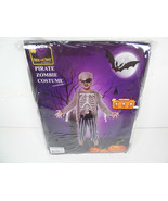 Zombie Pirate Halloween Costumes Boys Girls Ages 5-6 Trick or Treat Costume - £9.02 GBP
