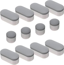 Universal Toilet Seat Bumpers Kit, 12 Pcs., Strong Adhesive Rubber Bumpers Pads - £28.24 GBP