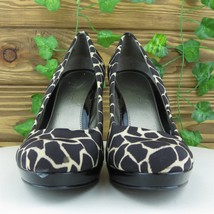 Bandolino Women Pump Heel Shoes Galleigh Black Synthetic Size 6.5 Medium (B, M) - £13.20 GBP