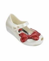 Mini Melissa Girls Mini Ultragirl + Snow White Mary Jane Flat Shoes ( 9 ) - $73.25