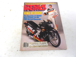 November 1988 Cycle World Magazine Dave Schultz Kawasaki - $223.03 MXN