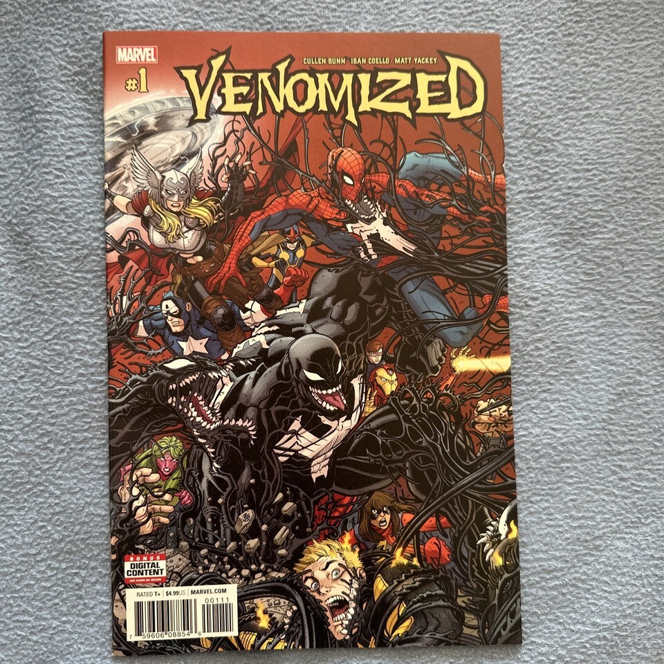 VENOMIZED #1 (OF 5) MIKE DEODATO VARIANT MARVEL COMICS SPIDER-MAN VENOM - $14.85