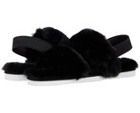 DV Dolce Vita Women Slingback Treaded Slippers Pattel Size US 6 Black Fa... - $32.67