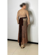 1930s Brown Lace Set Jacket and Dress Formal Attire Sheer Dress Antique ... - €307,48 EUR