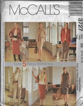 McCall&#39;s Sewing Pattern 3727 Jacket Dress Top Pants Skirt Misses Size 8-14 - £6.29 GBP