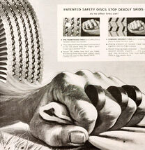 1958 Armstrong Tires Rhino Flex Advertisement Automobilia Car Supply DWII30 - $28.01 CAD