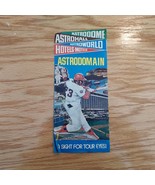 Vintage 1971 Astrodomain Houston Texas Sports Association Advertising Br... - £26.01 GBP