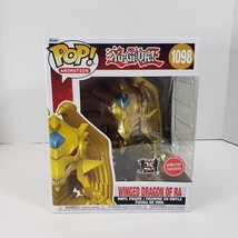 Funko Pop! Yu-Gi-Oh! Winged Dragon of Ra 1098 Metallic 25th SE Box Damage - £33.81 GBP