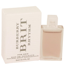 Burberry Brit Rhythm Perfume By Burberry Mini Edt 0.17 Oz Mini Edt - £19.73 GBP