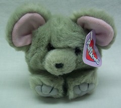Puffkins Gray Murphy The Mouse 4&quot; Plush Stuffed Animal Toy 1994 - £11.76 GBP