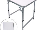 Camp Field Aluminum Folding Small Table, Lightweight Portable Camping Ta... - $47.93