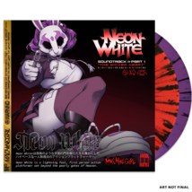Neon White Vinyl Record Soundtrack Part 1 &quot;The Wicked Heart&quot; 2 x LP  VGM OST - £59.52 GBP