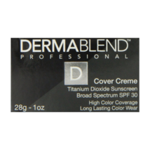 Dermablend Professional Cover Creme SPF 30 - 1 oz - Cafe Brown 60N - $30.99