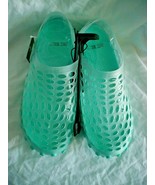 Athletic Works Women&#39;s Caged Water Shoe Size 9/10 Mint Green Beach Clog NEW - €17,24 EUR
