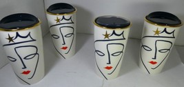Starbucks 4 Travel Coffee tumbler Ceramic mug 12oz Anniversary Siren MIC2015,New - £629.30 GBP
