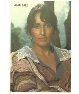 ⭕VTG card pocket calendar 1986 JOAN BAEZ Portugal  group music singer - $6.29 CAD