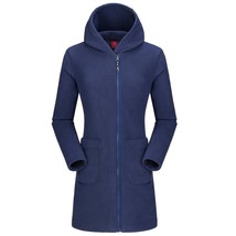  Camel Women&#39;s Jackets Outdoor Fleece Jacket Woman Autumn Hooded Mid-Length Wind - £109.77 GBP