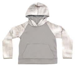 Under Armour Storm Little Boy&#39;s YXS  Size 7 Gray Hoodie Water Repellant - $29.69