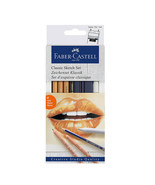 Faber-Castell Classic Sketch Pencil Set Assorted (6pk) - £29.45 GBP