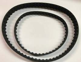 NEW Replacement *2 Belt SET* For CLARKE EC-8 Floor Sander Drum &amp; Fan - £21.78 GBP